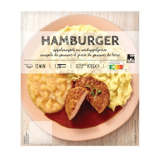 Delhaize | Hamburger | Compote de pomme 