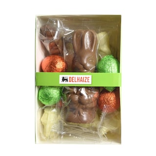 Delhaize | Chocolade | Gevuld | Pasen FSI MB | fairtrade 