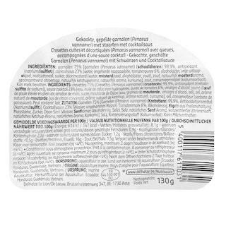 Delhaize | Garnalenkroon | Gekookt | Cocktailsaus 