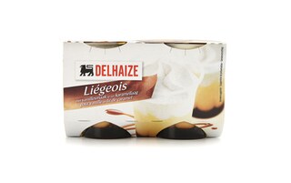 Delhaize | Liégeois | Vanille-Karamel 