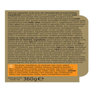 Delhaize | Gevulde aardappel | Look en kruidenboter 
