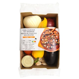 Delhaize | Maaltijdbox | Parelcouscous 