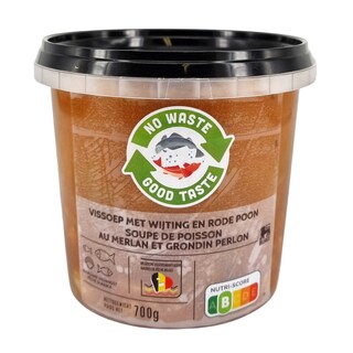 Delhaize | Soep | Wijting/Rode Poon 