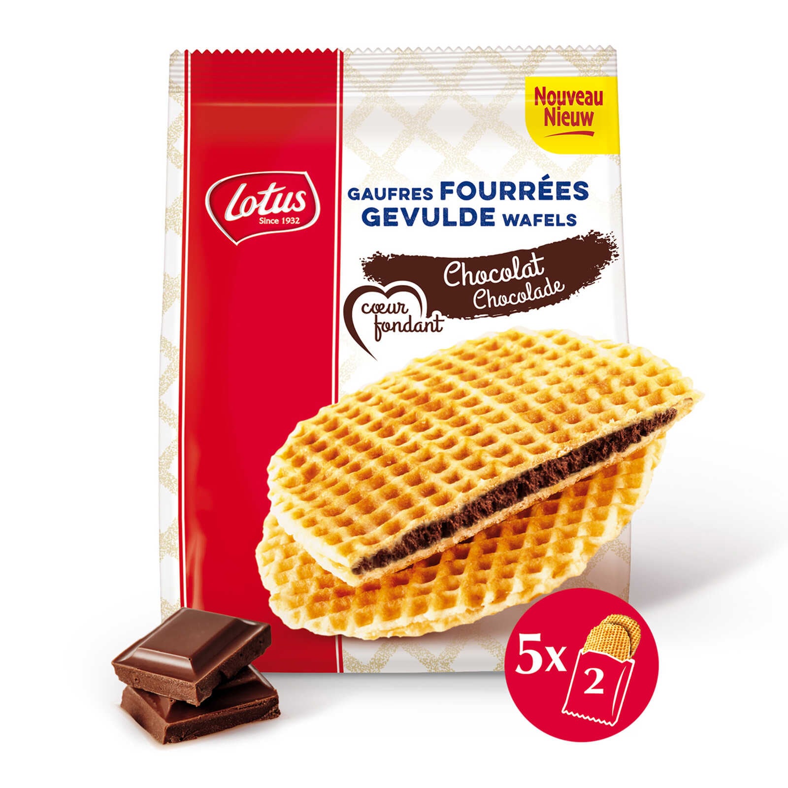 Lotus Gevulde Wafel | Chocolade