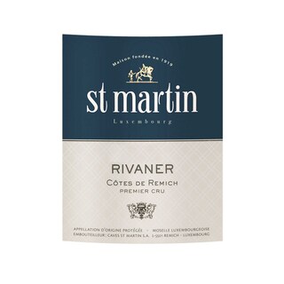LUXEMBOURG-LUXEMBURG | Moselle - Moezel | St Martin Rivaner 1er Cru | 2019 | Witte 
