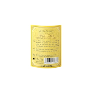 France - Frankrijk | Alsace - Ingersheim | Pinot Gris Réserve Spéciale 