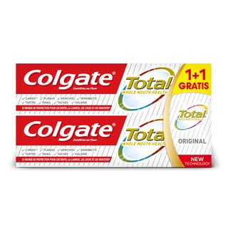 Colgate | Dentifrice | Total original | 1+1 gr 