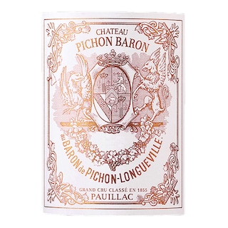 France - Frankrijk | Bordeaux | Château Pichon Baron | Caisse en Bois | 2019 | Rouge 