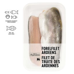 Taste of Inspirations | Filet | Truite | Ardenne | Peau +/- 225 gr