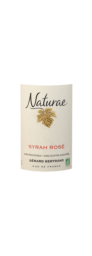 Gerard Bertrand | Naturae | Pays d'Oc | Syrah | Bio | sans sulfites ajoutés | 2023 75 cl