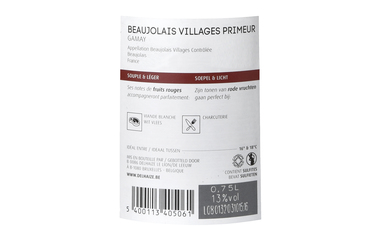France - Frankrijk | Bourgogne Beaujolais Villages | Beaujolais Villages Primeur Rood 