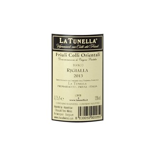 Italy | Rjgalla La Tunella 2013 | Blanc 