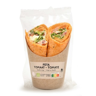 Delhaize | Wrap | Feta tomate 