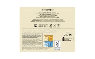 Delhaize | Café | Caps | Ristretto 10 200 gr