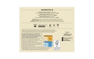 Delhaize | Koffie | Caps | Ristretto 10 200 gr