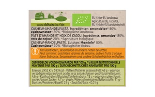 Delhaize | Pasta | Cashew | Amandel | Bio 