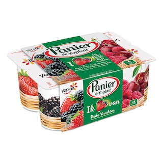 Yoplait | Panier de Yoplait | Yaourt | Fruits rouges 