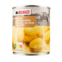 Delhaize | Aardappelen | Nieuw | Blik 