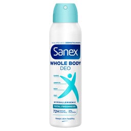 Sanex | Whole Body | Deodorant spray pour le corps | Fraicheur 