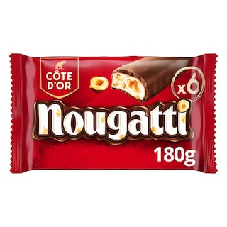 Côte d'Or | Nougatti | Chocolat | Nougat | 6 Barres 