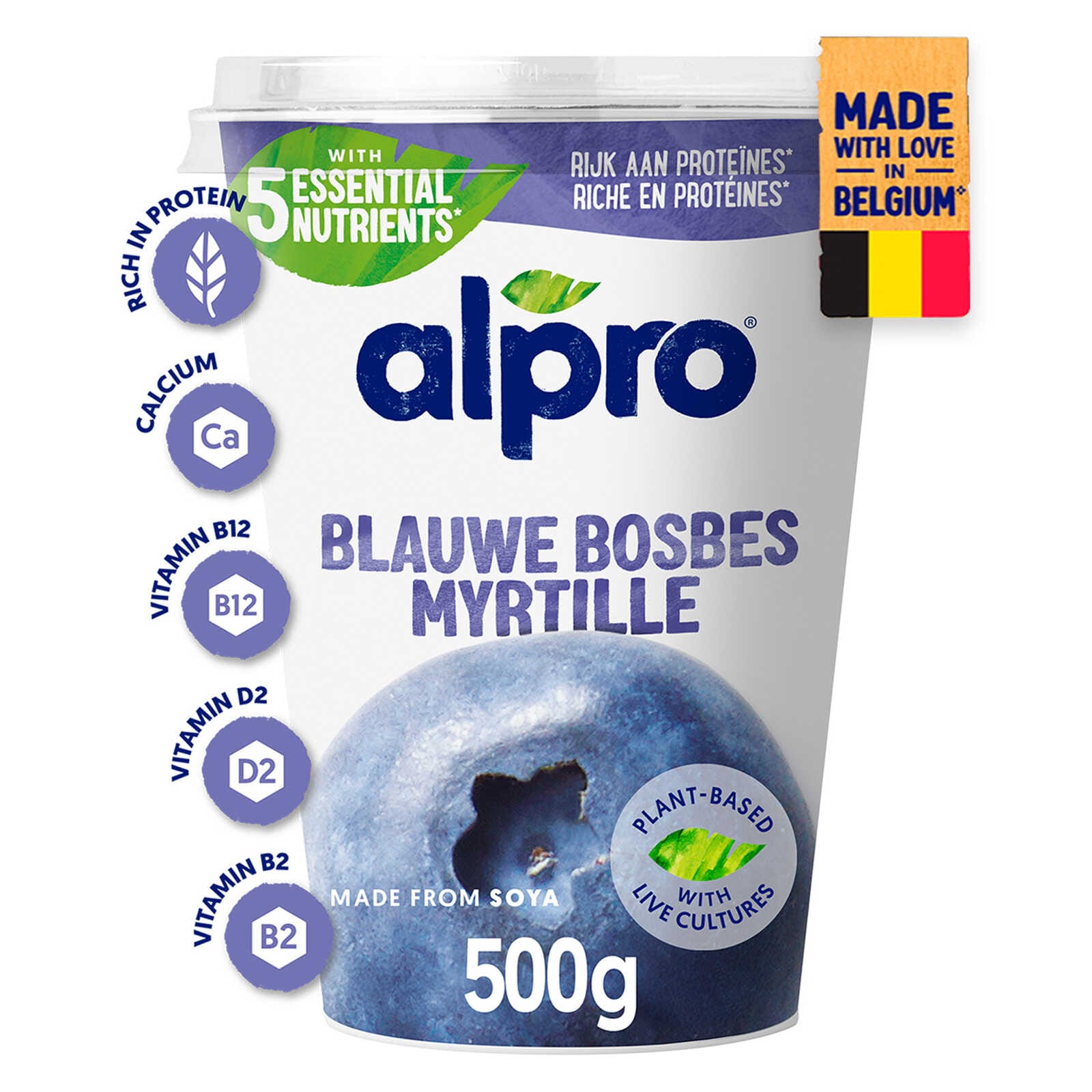 Alpro Blauwe bosbes | Plantaardig alternatief voor yoghurt