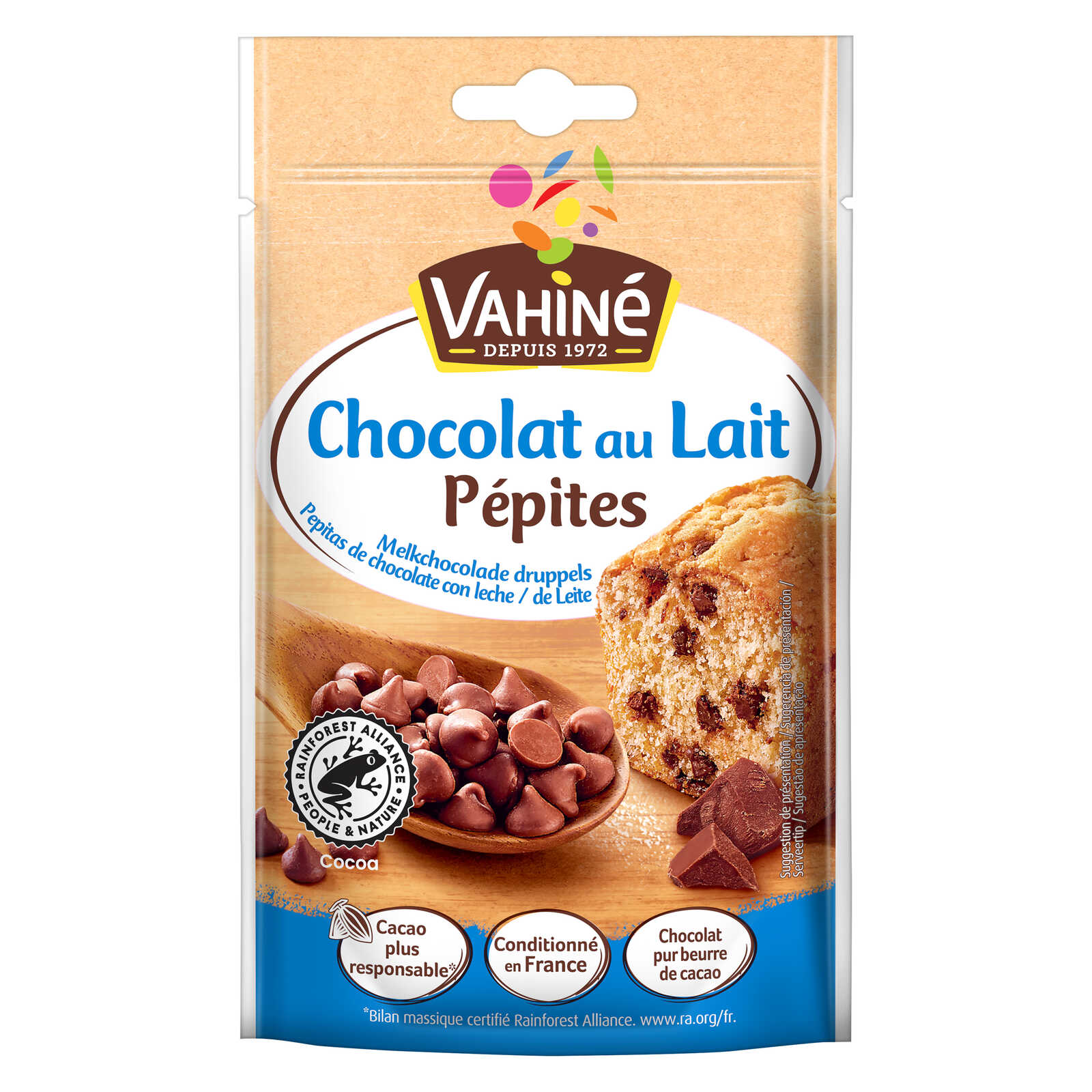 Vahiné Decoratie | Klompjes | Melkchocolade