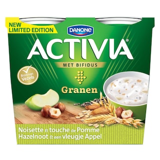 Activia | Yaourt | Noisette | Pommes 