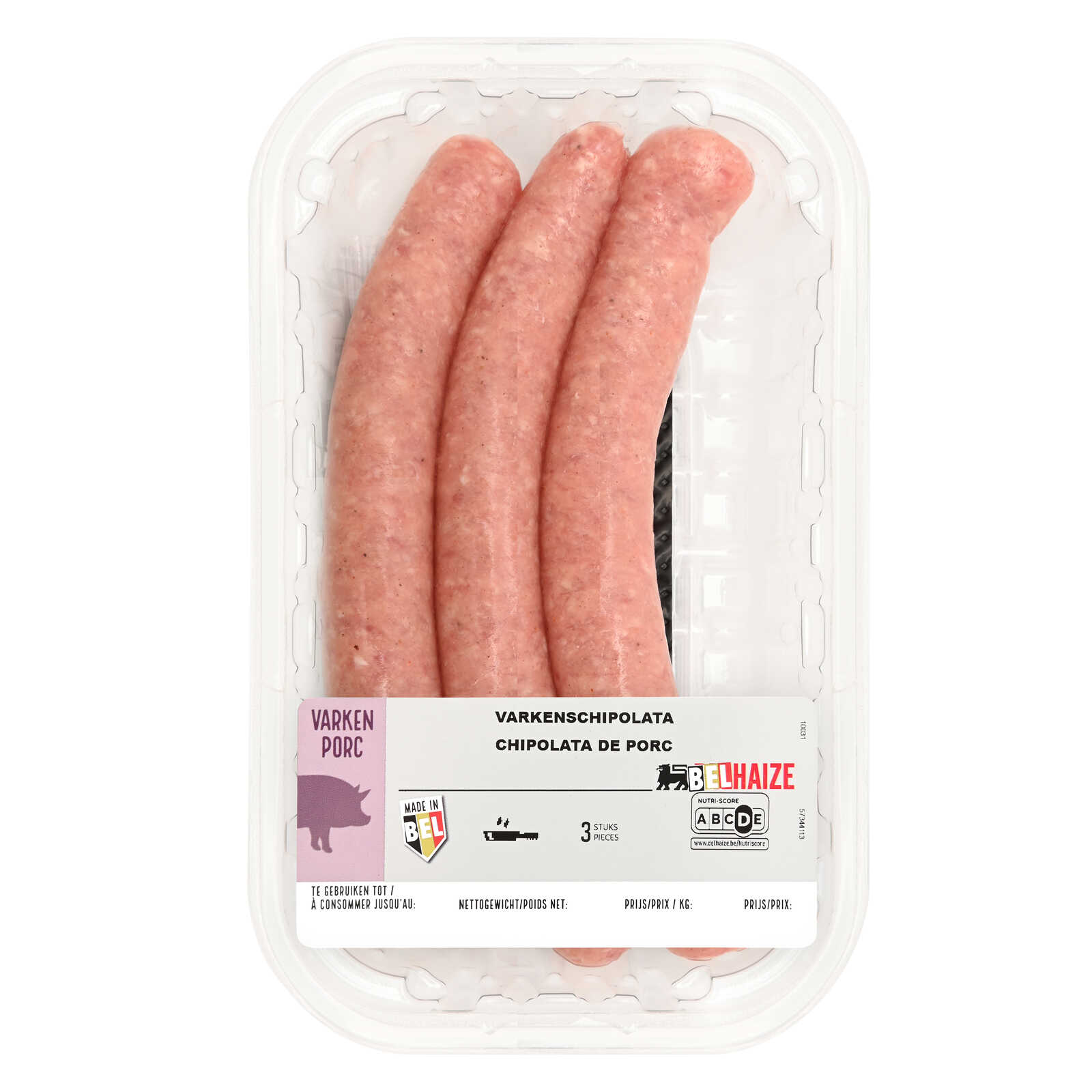 Delhaize Chipolata | 3 Stuks