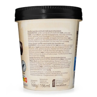 Delhaize | Mini delice | Vanille | Chocolat noir 