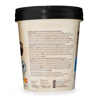 Delhaize | Mini delice | Vanille | Pure chocolade 14 x 1,4 cl