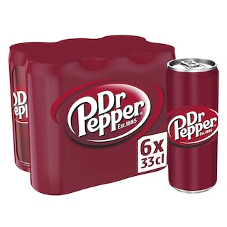 Dr. Pepper | Regular | Blik 6 x 33 cl