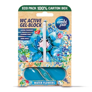 Ambi Pur | Bloc-WC | Fleurs aquatiques 