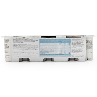 Delhaize | Yaourt | Maigre | Nature 8 x 125 gr