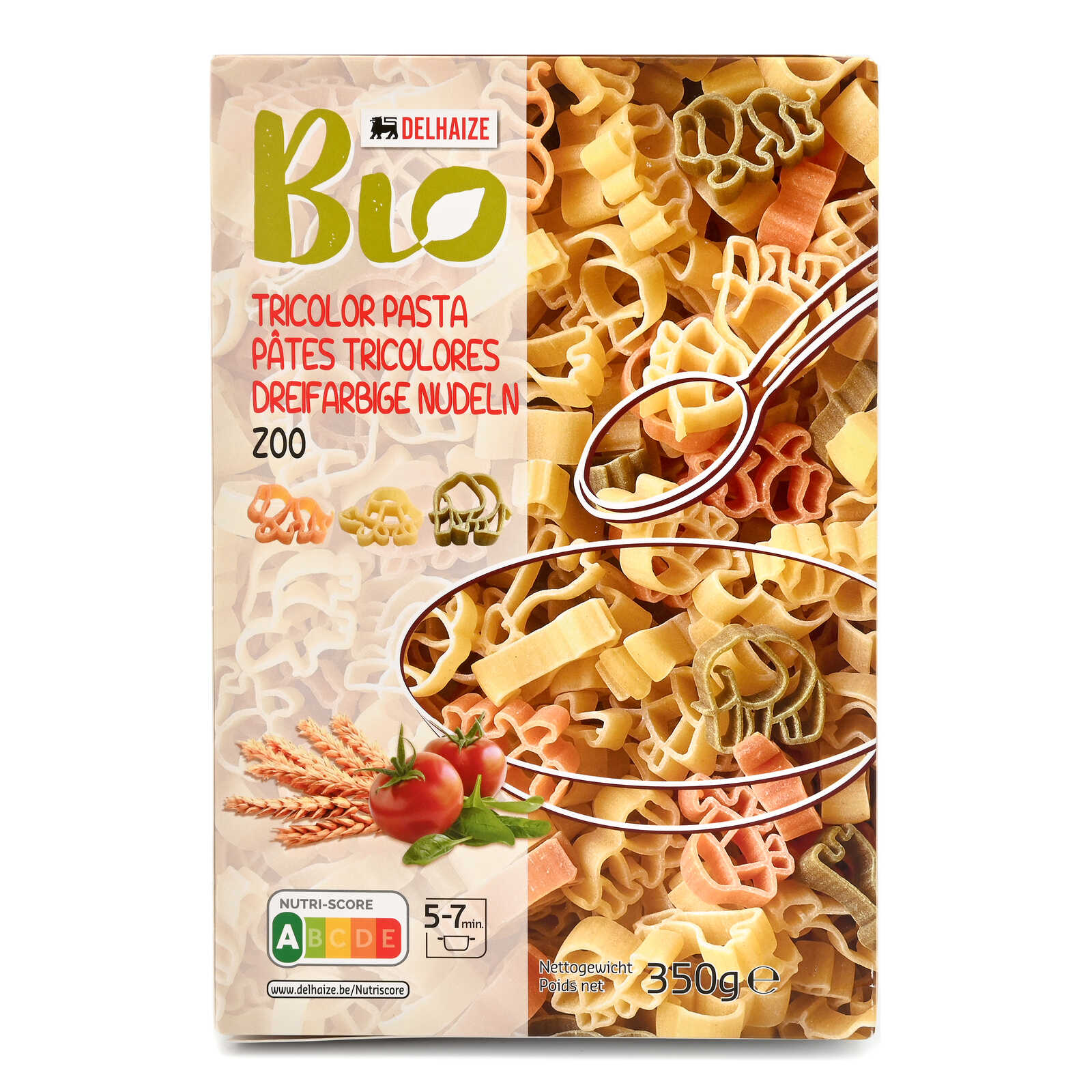 Delhaize Pasta | Dierenpasta | Bio
