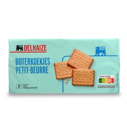 Delhaize | Koekjes | Boterbiscuits 2 x 200 gr