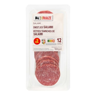 Delhaize | Salami | Zonder look 