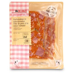 Delhaize | Tete pressee tomates tranches 