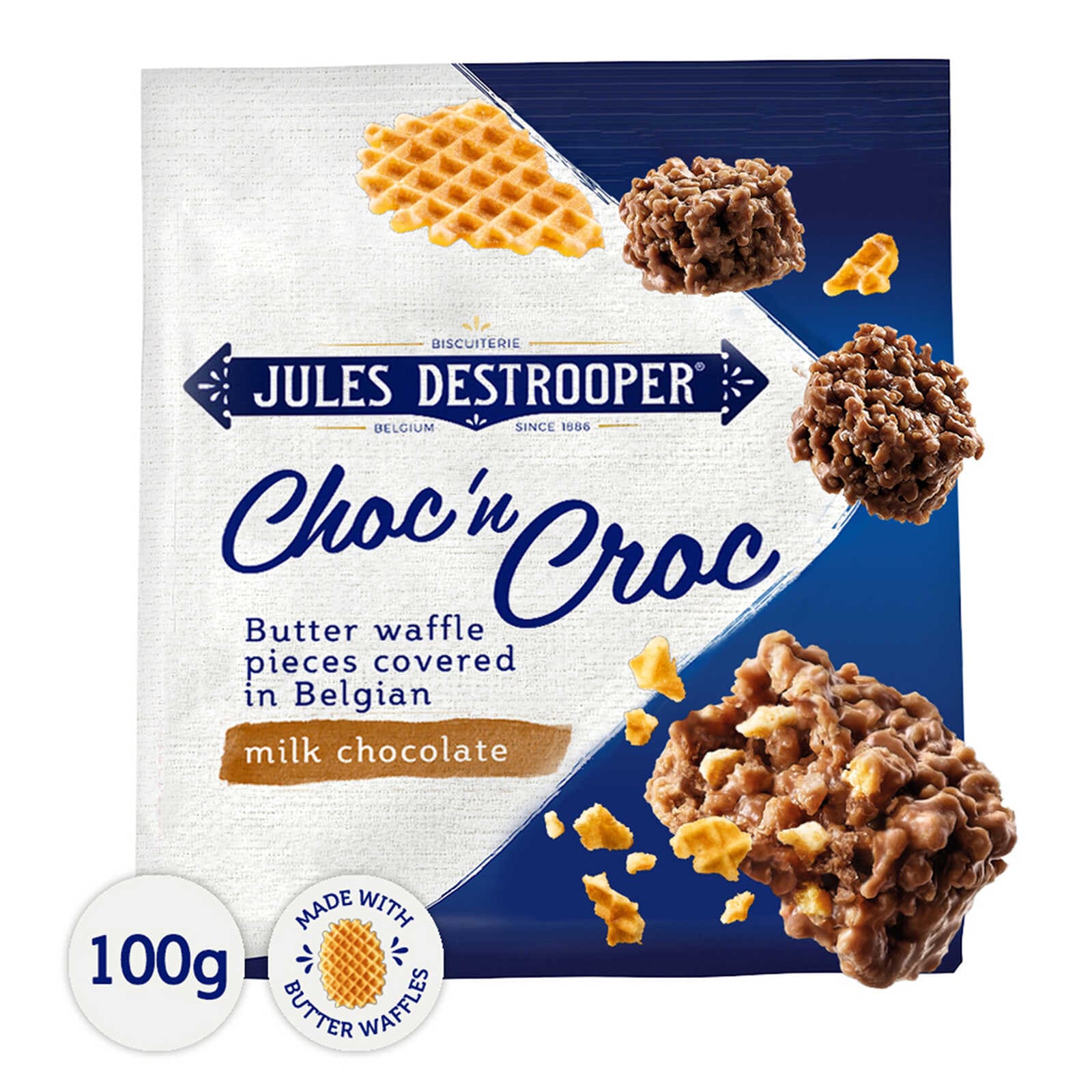 Jules Destrooper Koekjes | Clusters | Chocolade | Boter