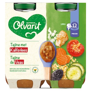 Olvarit | Maaltijd | Tajine met Kalf | 12M 