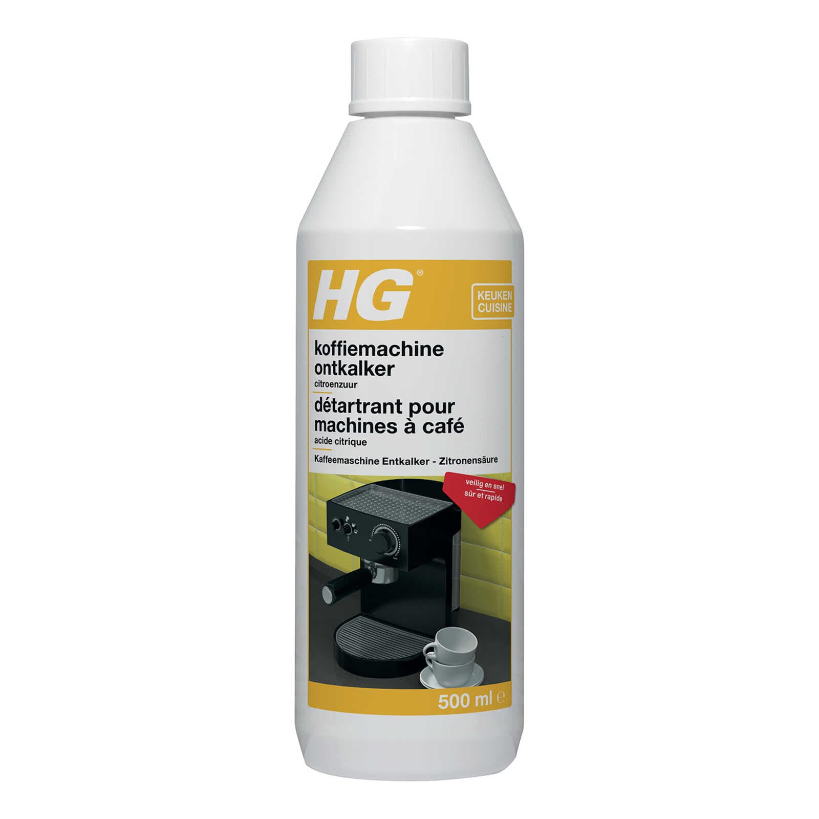 HG Ontkalker voor koffiemachines | 500ml
