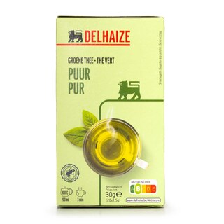 Delhaize | Thé | Vert | 100% 20 x 1,5 gr