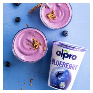 Alpro | Blauwe bosbes | Plantaardig alternatief voor yoghurt 