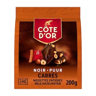 Côte d'Or | Carré | Pralines | Carré | Chocolat Noir | Noix 