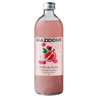 Kazidomi | Kéfir d'eau | Grenade cerise | Bio 