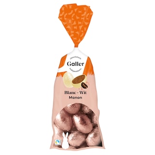 Galler | oeufs de Pâques | Blanc | Manon 110 gr