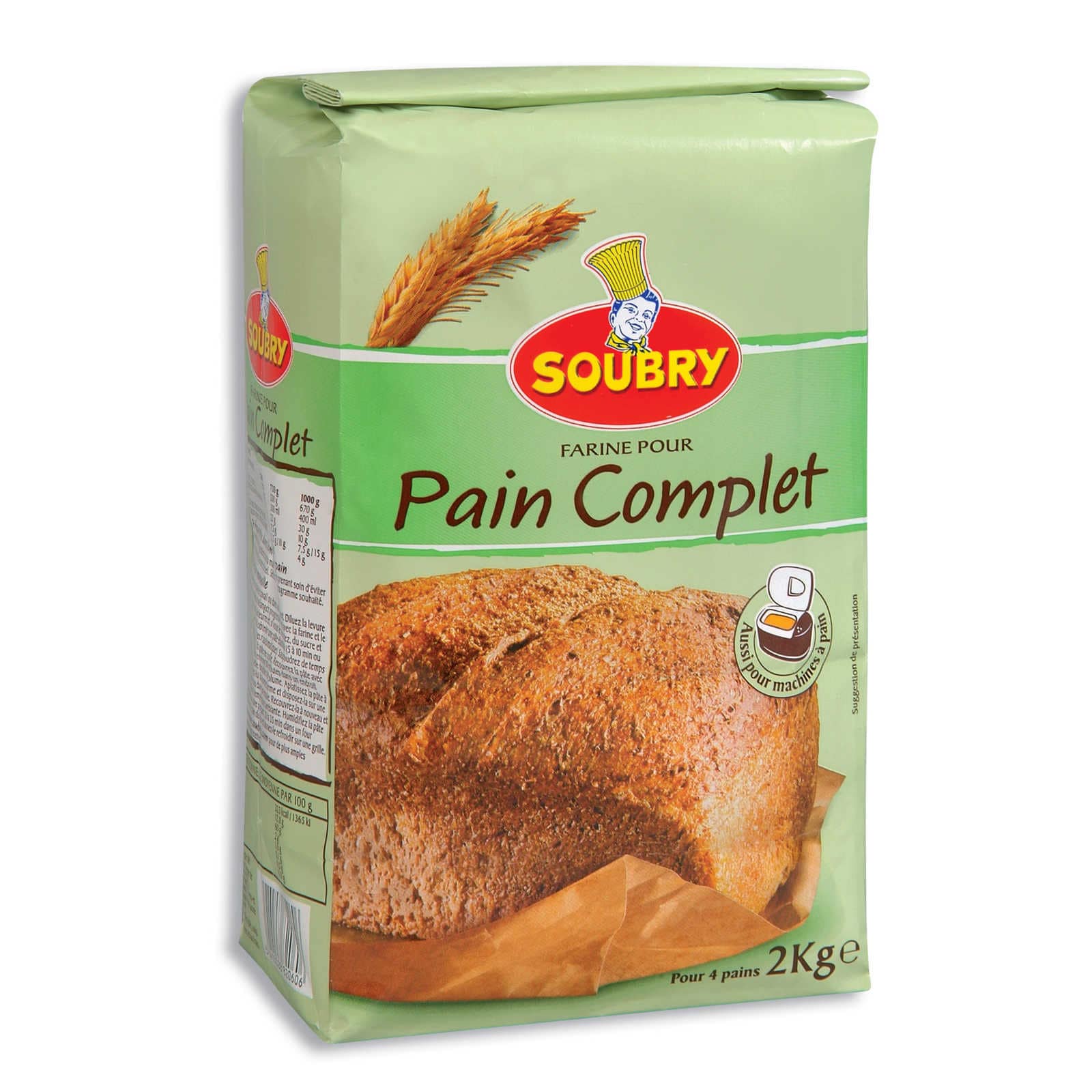 Soubry Tarwemeel | Volkorenbrood