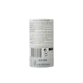 Espagne - Spanje | Carinena D.O. | Ramiro II Gran Reserva Rouge 