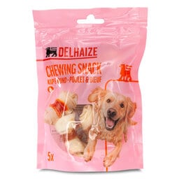 Delhaize | Snacks chien | Sticks| Boeuf & poulet 5 pc