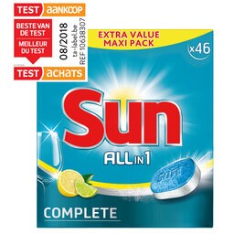 Sun | Vaatwastabletten | Citroen | 46Tabs 