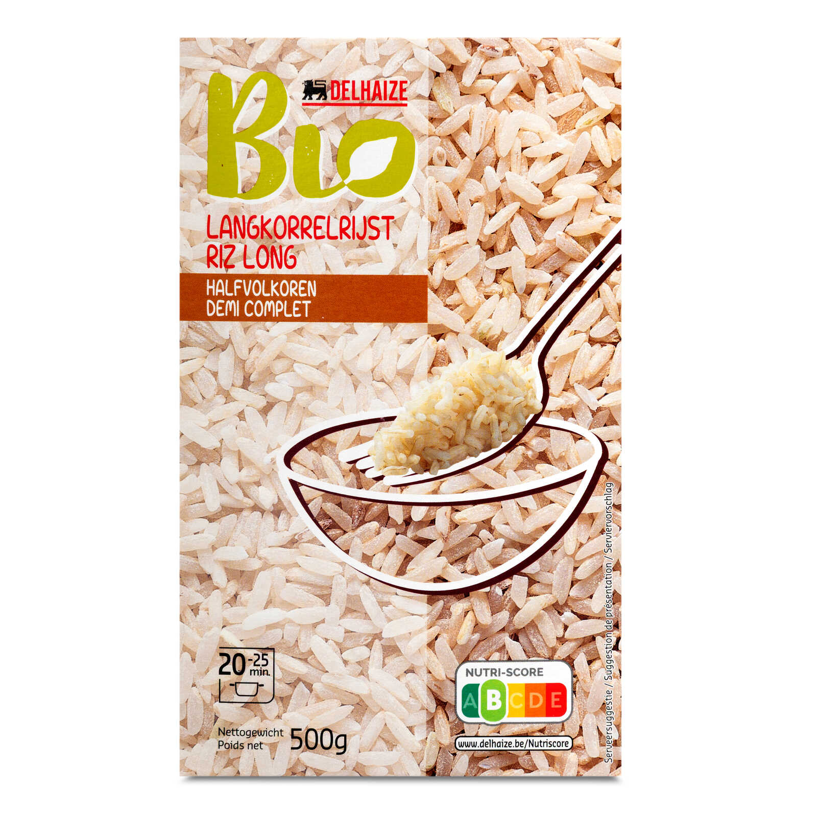 Delhaize Rijst | Half volkoren | Bio